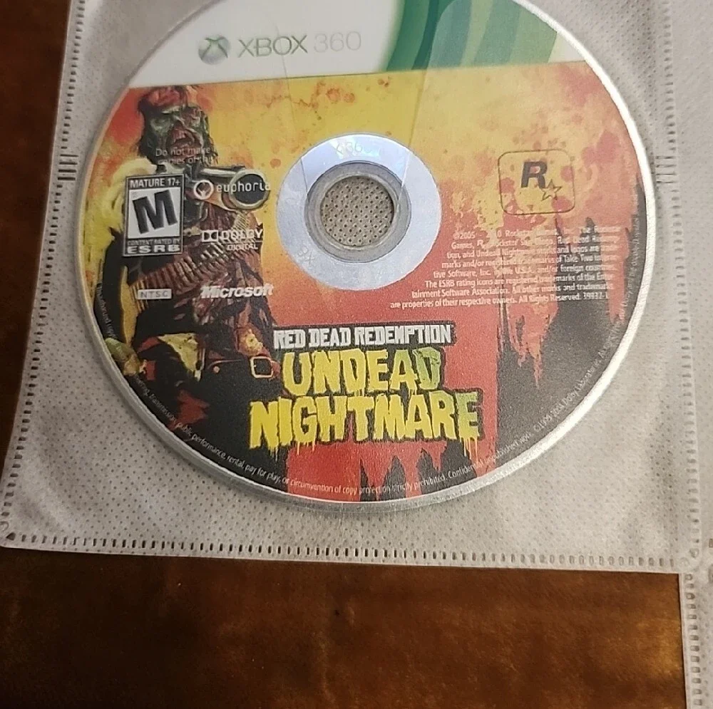 Microsoft Xbox 360 Game Disc Lot